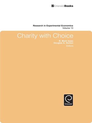 cover image of Research in Experimental Economics, Volume 13